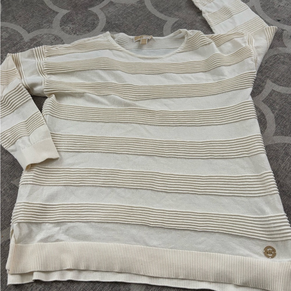 Michael Kors Cream Knit Sweater